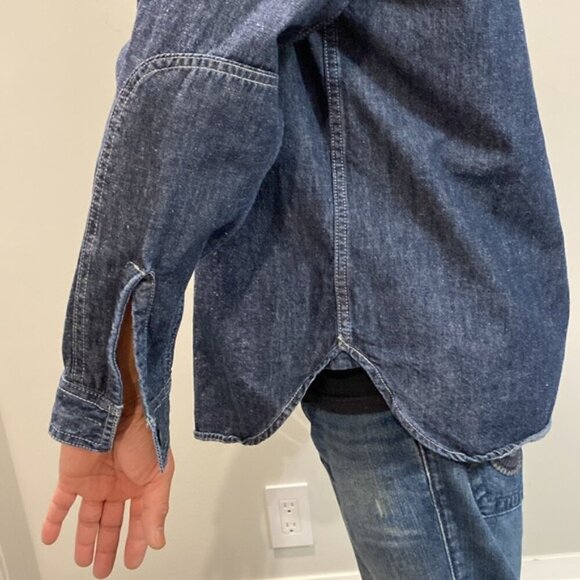 Gap Denim Shirt, Blue Jean Shirt - Picture 8 of 12